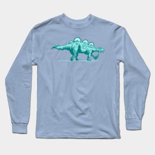 buzzsaw stegosaurus Long Sleeve T-Shirt